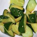 ヨシヨッシー's cooksnap of when they made 焼肉屋さんのキュウリ.