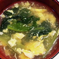yknobi's cooksnap of when they made とろっと小松菜たまごの中華スープ.