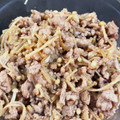 マメ柴's cooksnap of when they made えのきと豚ひき肉のそぼろ丼.