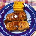 わたさな2016's cooksnap of when they made こく旨★豚肉巻きこんにゃくの味噌照り焼き.