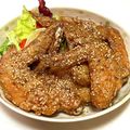 ☆8トマチー8☆'s cooksnap of when they made ご飯がススム♡手羽先の甘辛唐揚げ.