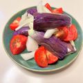 azbjbn's cooksnap of when they made なすとトマトのノンオイルマリネ.
