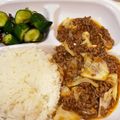 おさとやん☆'s cooksnap of when they made ひき肉とキャベツの辛味噌炒め丼.