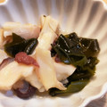 hakobetet's cooksnap of when they made 和えるだけ タコとワカメの酢の物.