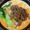 つクック's cooksnap of when they made 麻婆豆腐の素で豆乳担々麺.