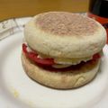 あたマンマ's cooksnap of when they made ●イングリッシュマフィンde簡単サンド●.