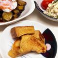 小町でわさびぬき's cooksnap of when they made 節約♪ヘルシー♪カリッじゅわっの高野豆腐.