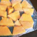 ※ぴーまん's cooksnap of when they made 冷凍☆メロン.