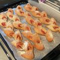 しい＊゜'s cooksnap of when they made 手捏ねで簡単♡ママの為のベーコンエピ.