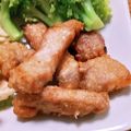 ポニーリボン's cooksnap of when they made 簡単！！豚ロース肉の唐揚げ～お弁当にも～.