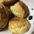 ごま３しお３'s cooksnap of when they made バター無し☆生クリで紅茶サクフワスコーン.