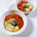 みぽぽ37's cooksnap of when they made 豆腐とトマトのとろろ煮.