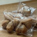 ☆あいちゃん's cooksnap of when they made お手製パン（お菓子）をするりと小袋へ♡.