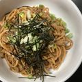Fatty23's cooksnap of when they made 混ぜるだけ☆海苔佃煮チーズパスタ.