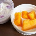 ※ぴーまん's cooksnap of when they made ✿かなり贅沢✿メロンヨーグルト.