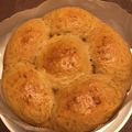 えびすかえら's cooksnap of when they made 米粉でモチふわ★はちみつコーヒー牛乳パン.