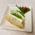yummysunny's cooksnap of when they made お弁当に★笹かまの大葉チーズサンド.