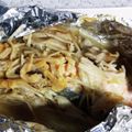 ☆hikonyan☆'s cooksnap of when they made ●鮭ときのこの味噌バターホイル焼き●.