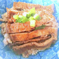 口福さん♪'s cooksnap of when they made 大判油揚げのきつね丼.