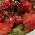 MULA's cooksnap of when they made 美肌腸活キウイトマトおもてなしサラダ.
