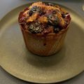 bear＆lily's cooksnap of when they made 米粉のブルーベリーマフィン.