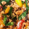 みんゼミ's cooksnap of when they made ナンプラー無しで♡ガパオライス♡.
