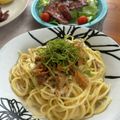 yuyumania's cooksnap of when they made 旨味濃厚☆うにのクリームパスタ.