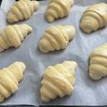 コナピー☆'s cooksnap of when they made 材料少なく本格クロワッサン.