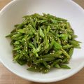 ふぅ＆かず's cooksnap of when they made やみつき モロッコいんげん ピリ辛炒め.