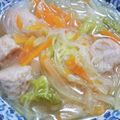 kaori238's cooksnap of when they made 市販焼売で簡単！白菜と春雨のおかずスープ.