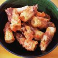 ｅｋ４'s cooksnap of when they made ほんのりピンク♪竹輪桜えび揚げ.