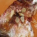ヨシヨッシー's cooksnap of when they made 鯛のムニエル★麺つゆバターソース.