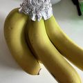 ゆかりりりー's cooksnap of when they made バナナの茎にアルミを巻くだけ‼️.