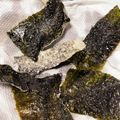 よあ88's cooksnap of when they made ライスペーパーと海苔のお菓子＊キムブガク.