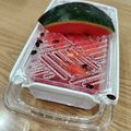 パンダ達の母です。's cooksnap of when they made すいかの果汁を楽にとる方法.