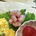 こつゆ514's cooksnap of when they made ハムの花.