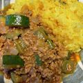 クック10P4TJ☆'s cooksnap of when they made アスリート食★夏野菜のキーマカレー.