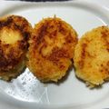 クック0FT3AT☆'s cooksnap of when they made 鮭とじゃがいもだけ！揚げないコロッケ☆.