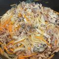 クックWFSGPA☆'s cooksnap of when they made たべまる給食【豚丼】.