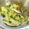 kohauni's cooksnap of when they made ひらひら♪ズッキーニサラダ.