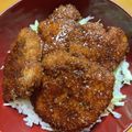 こずっきー's cooksnap of when they made 我が家自慢のソースカツ丼.