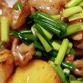 monjimari's cooksnap of when they made 豚じゃがの甘辛炒め.
