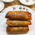 horseland's cooksnap of when they made 揚げたて美味い！わが家の春巻き！！.