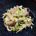 YCHキッチン's cooksnap of when they made キャベツと胡瓜とハムのマヨサラダ.
