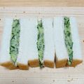 sawasa♪'s cooksnap of when they made 塩もみきゅうりとハムのサンドイッチ.