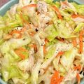 アルル's cooksnap of when they made 【鶏むねとキャベツのエスニックサラダ】.