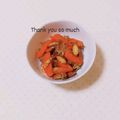 まあまま☆0403's cooksnap of when they made ナッツと雑魚入り♬人参の美肌きんぴら.