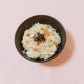 まあまま☆0403's cooksnap of when they made ちりめんじゃこと梅干しのおこわ.