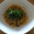 melmarilyn's cooksnap of when they made シソ♡だけ！スパ.