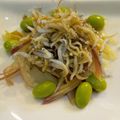 vivianj's cooksnap of when they made 1分おつまみ！茗荷としらすのごま油あえ.